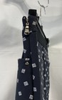 RLX Ralph Lauren Women's Navy Geometric Square Print Slim Pants Size 4 — photo 3