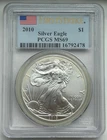 2010 Silver Eagle First Strike - PCGS MS69