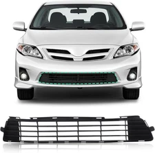 PERFIT LINER Front Bumper Lower Grille Grill 2011 2012 2013 2011-2013, Black 