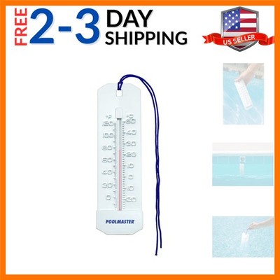 Large, Easy Read Swimming Pool and Spa Water Thermometer
