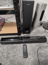 Creative Stage 2.1 Channel 160W Under-Monitor Soundbar with Subwoofer Inc Remote