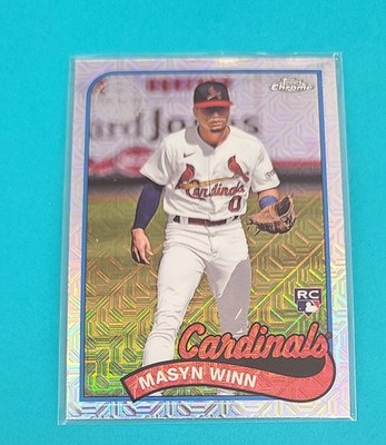 2024 Topps 35th Anniv Chrome RC #2T89C-30 Masyn Winn BASEBALL Card 8A