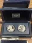 2012 S American Silver Eagle San Francisco 2 Coin Proof & Reverse Proof Set