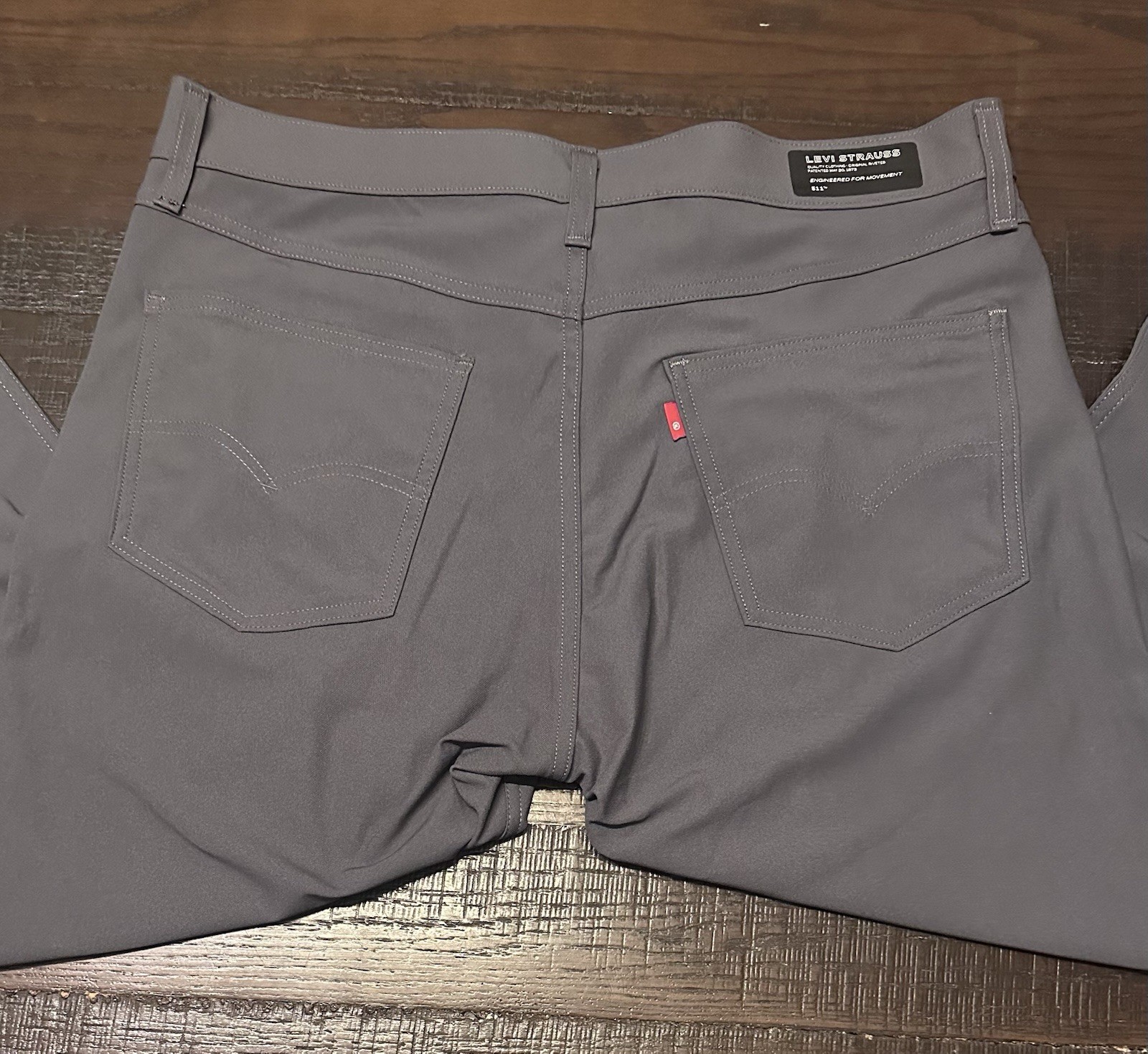 Levis Slim Tech Gray Performance Stretch / Commut… - image 3