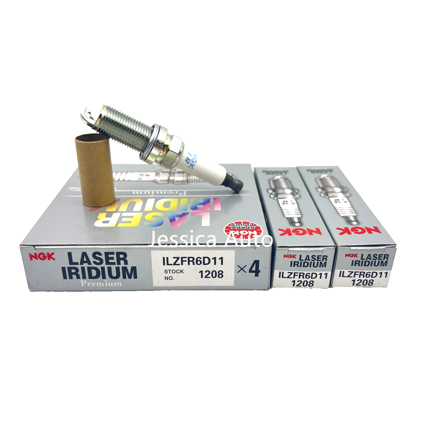 For NGK 1208Laser Iridium Spark Plugs 6 PC Set N51/N52 E60 E70 E83 E90 2006-2010