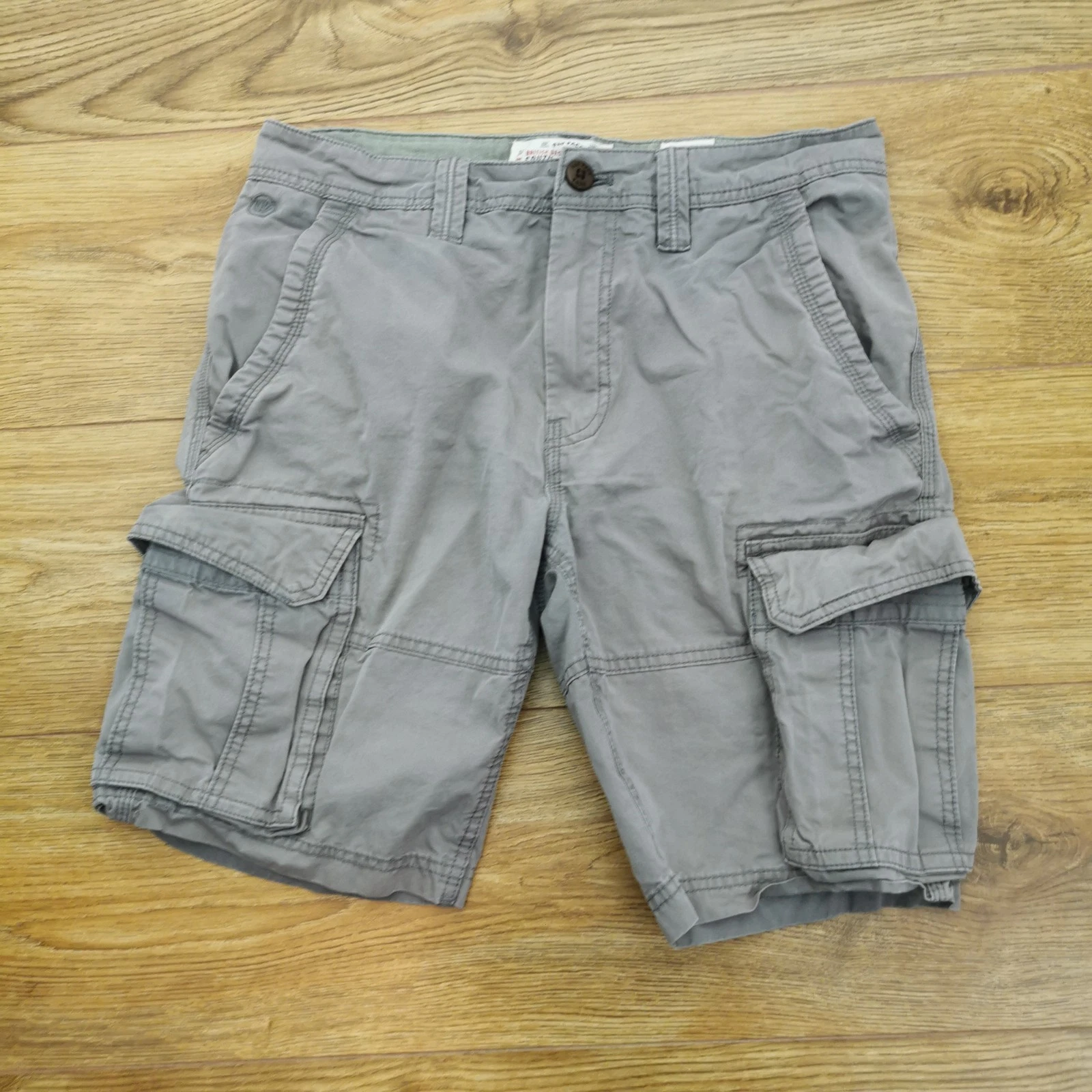 Fat Face Cargo Shorts Mens W30 Grey Combat Outdoor Hiking Army Military