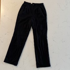 Pendleton Wool Black Pants Womens Size 14 Lined 100 Virgin Wool Trousers