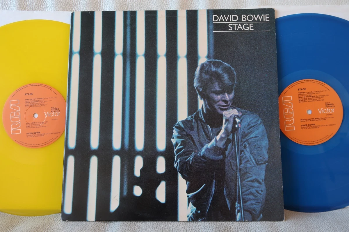 DAVID BOWIE『STAGE』LP2枚組 イエロー盤 【公式通販】