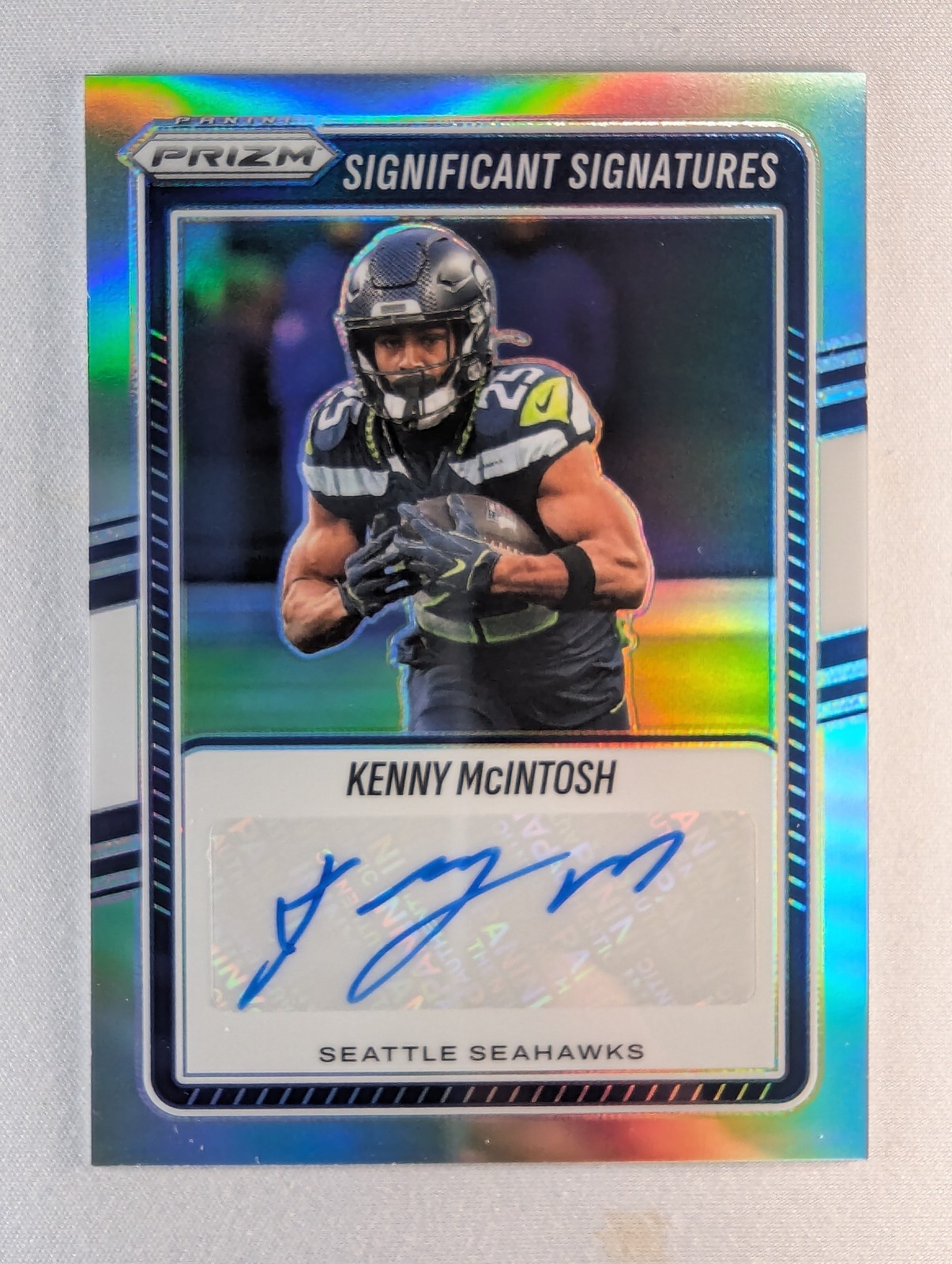 2025 Panini Prizm #SSI-KMH Kenny McIntosh Significant Signatures