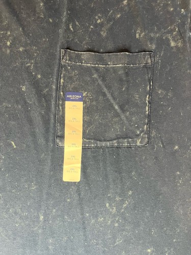 NUEVO CON ETIQUETAS Arizona Jean Co. Camiseta Azul Ala Verde Azulado Camiseta Cuadrada Para Hombres Talla 2XL Grande y Alta - Imagen 7 de 14