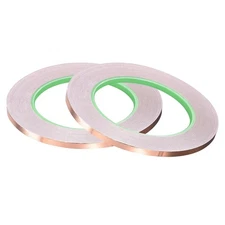 uxcell Double-Sided Conductive Tape Copper Foil Adhesive 5mm 5mm, 
