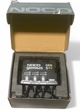 NOCO Genius GEN5X3 3-Bank 15A Onboard Battery Charger-5A Per Bank 12V-READ!!