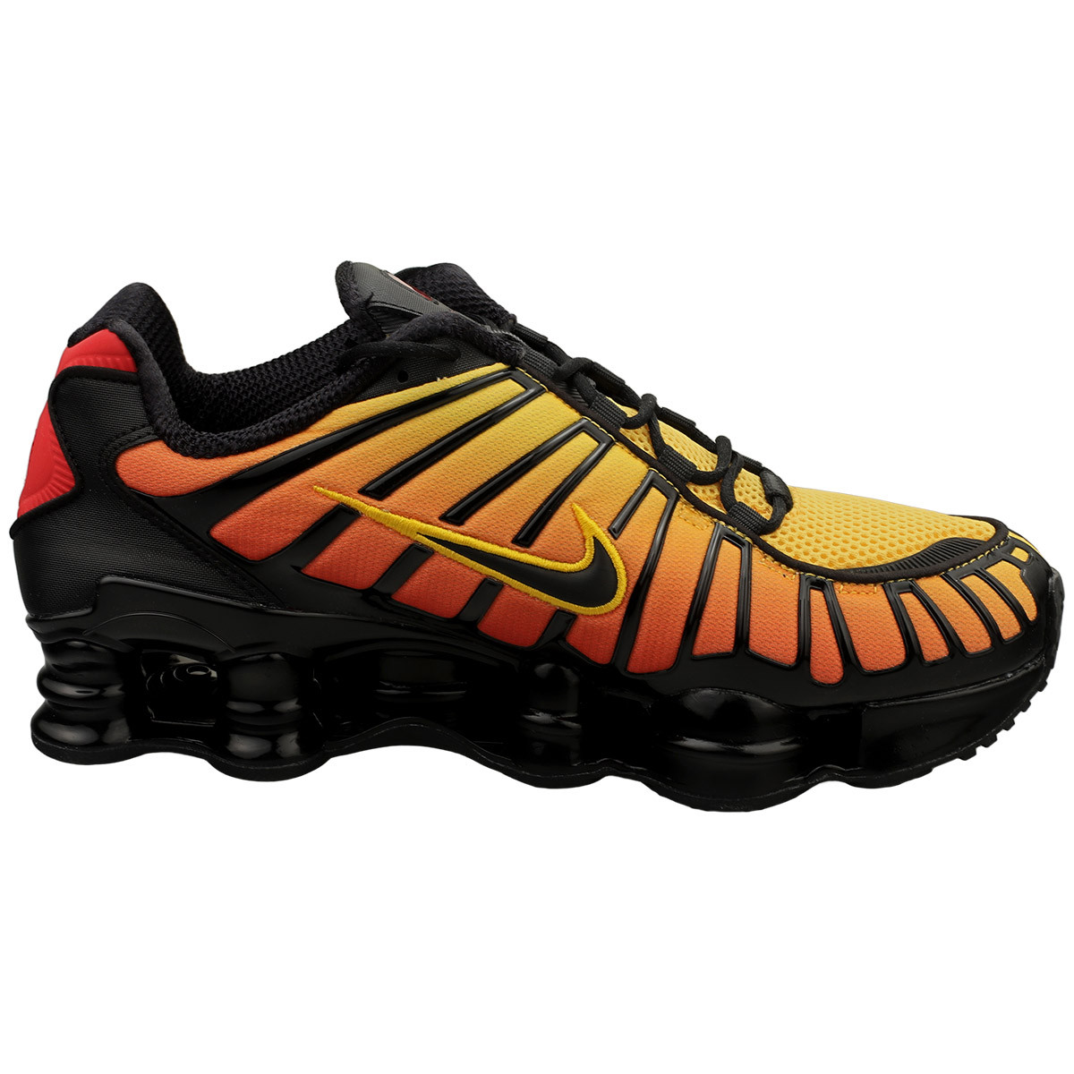 Nike Shox Tl Mens Fashion Sneakers in Black Yellow - 10.5 US | eBay