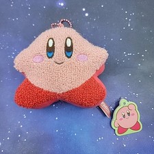 Happy Floating Kirby Limpiador de Pantalla Peluche Oficial Nintendo HAL Premio Japonés