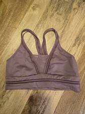 Victoria's Secret Unlined Sports Bra Medium Victoria Sport Purple Mauve M