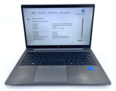 HP ZBook Firefly 14 G8 FHD i5-1135G7 @ 2.4GHz 16GB 256GB *Grade C*