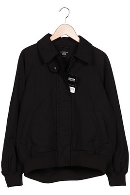uniqlo Jacke Damen Anorak Jacket Kurzmantel Gr. M Baumwolle Schwarz #6to9lwz
