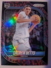 Lauren Betts SSP/SNAKE SKIN PRIZM ROOKIE! MYSTICS 1st Round Pick! HOT CARD!🔥🔥