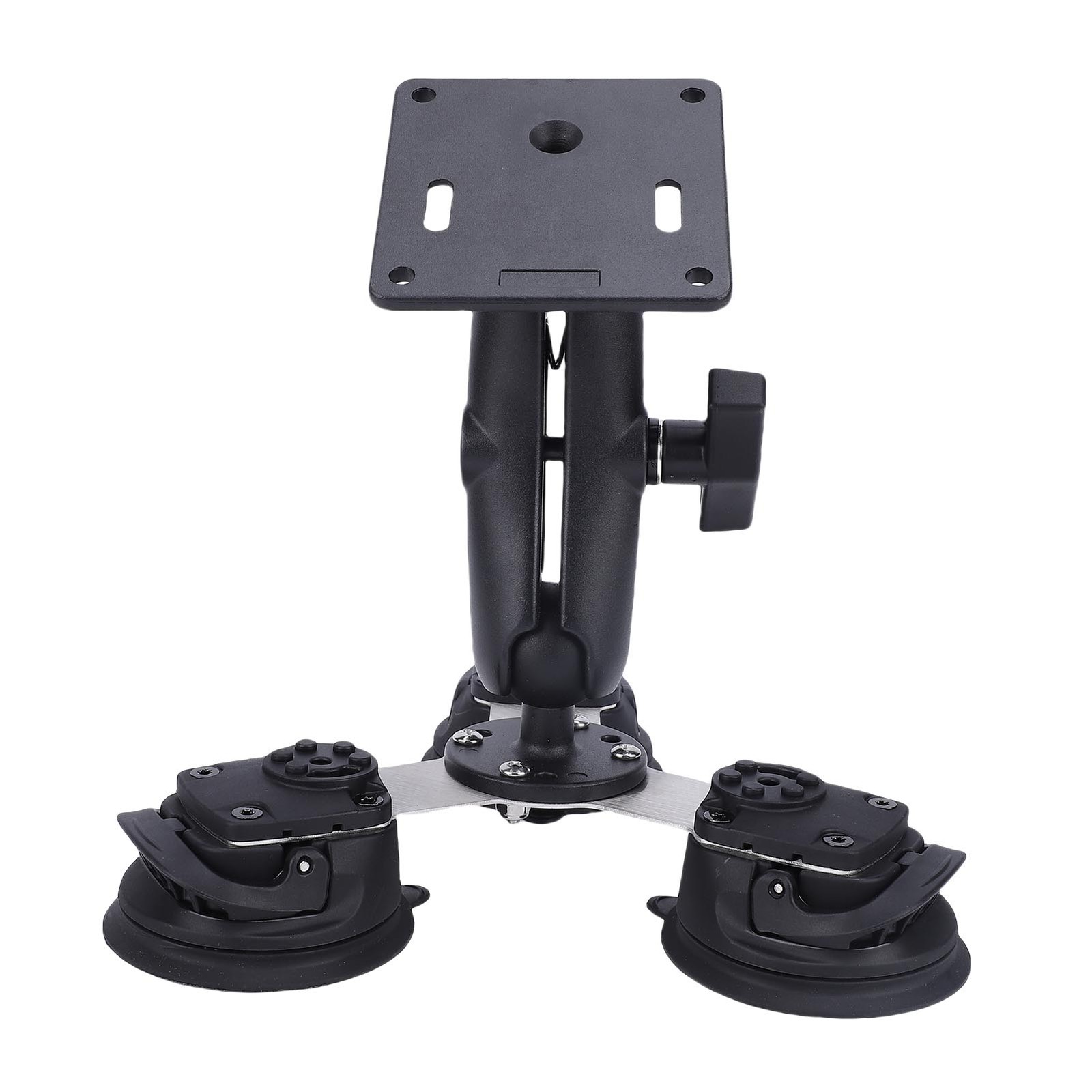 New Stable Aluminum Alloy Tablet Stand With Suction Cup Base For Glass Desk