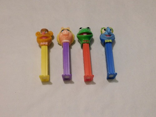 NUEVO~RARO-VINTAGE-COLECCIONABLE~1997~4-PEZ PERSONAJES DE CALLE SÉSAMO-DISPENSADOR DE DULCES - Imagen 5 de 9