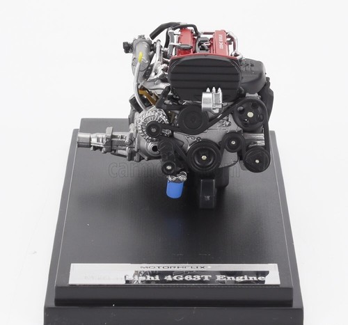 Motorhelix 1/18 Mitsubishi Lancer Evo IV mit Motor 1999 blau M84005 - Bild 12 von 18