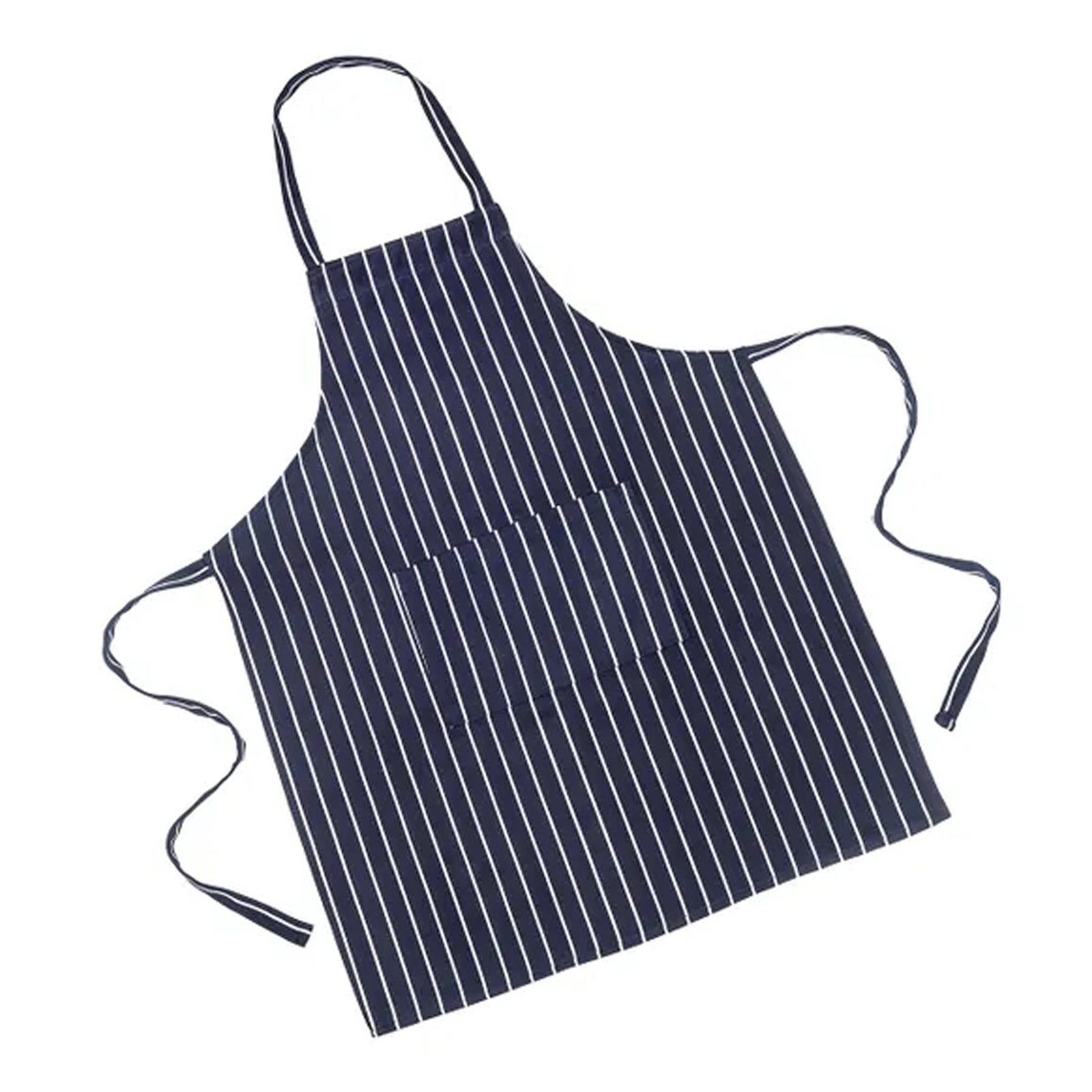 Le Chateau Butchers Stripe Apron - Navy & White Kitchen Linen Gift