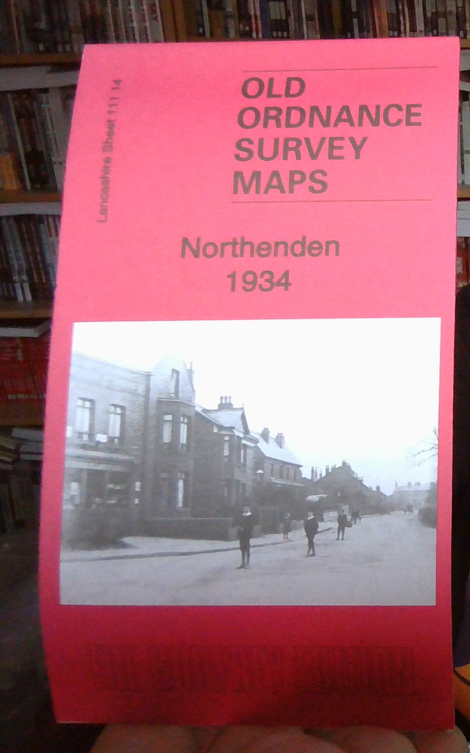 MAP OF Northenden 1934 Lancashire Sheet 111.14 NEW 9781787213630