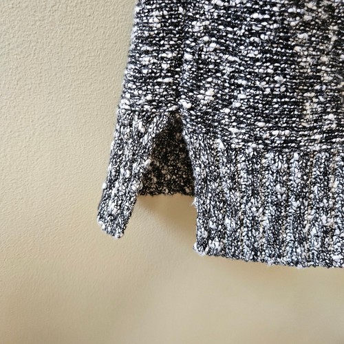 A Pea in the Pod Tunic Sweater, Size M Black Scoop Neck Lightweight - Picture 5 of 6