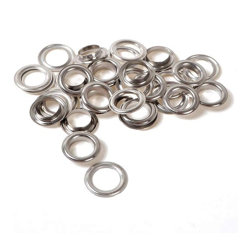 Round 4mm - 20mm Iron Eyelets Ring Washers Grommet for DIY Tarpaulin Banner - Picture 15 of 21