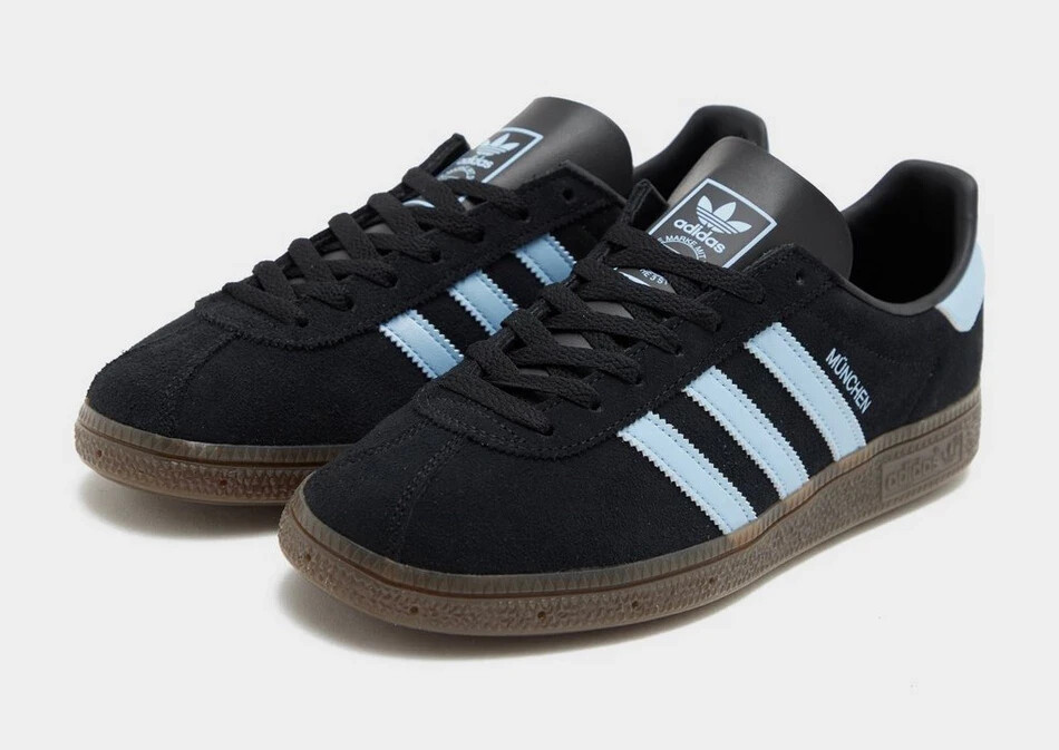 adidas MUNICH ブラック/ホワイト 28.5 Adidas Originals Munchen Shoes in Black | eBay