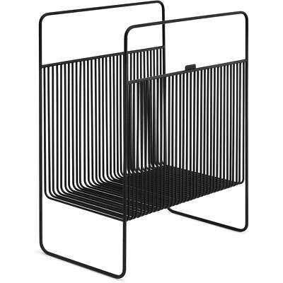 Zomo VS-Rack Studio, Black Vinyl Storage rack record display.