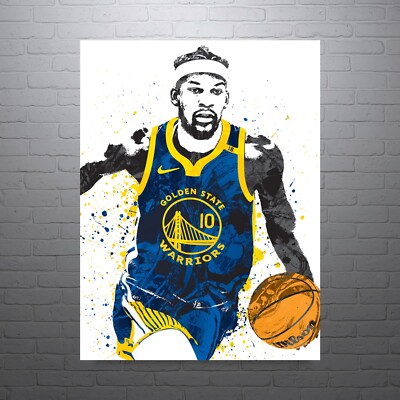 Jimmy Butler Golden State Warriors Poster Sports Man Cave Wall Art Basketball