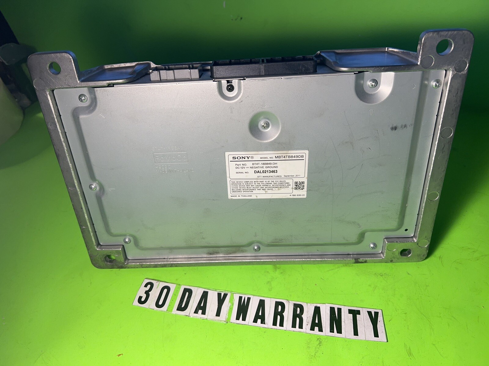 14_2018 FORD FOCUS/EDGE,FLEX- SONY STEREO RADIO SOUND SYSTEM AMPLIFIER AMP