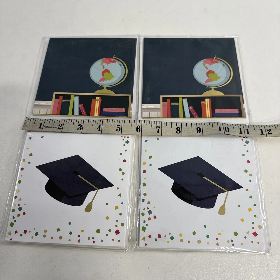 Treasures Pop-up Card The Original 4-PACK Graduation Cards in 2 Styles NEW Confe - Image 4 of 4
