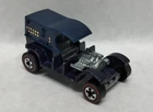 Vintage 1969 Hot Wheels Redline PATTY WAGON Dark Blue - Hong Kong