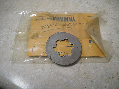 7様オーダー NOS OEM Yamaha Trans Lock Washer 1963-00 LB50 AT2M 125 Enduro