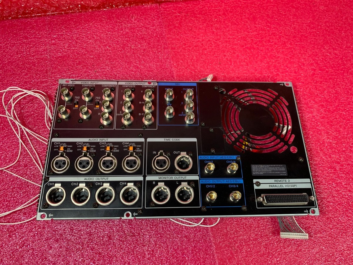 Lecteur Sony DNW-A75P – Digital Betacam SX Broadcast (Occasion)