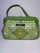 Petunia Pickle Bottom Green Floral Changing Bag with Strap