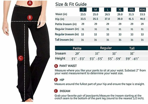 S-XXXL 29''31''33''35'' Inseam Women's 