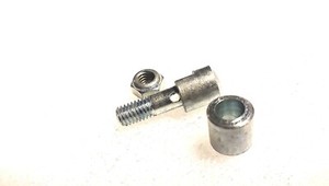M3 3mm x 8mm Vis poêlier tête ronde fendue bricolage pour bouton