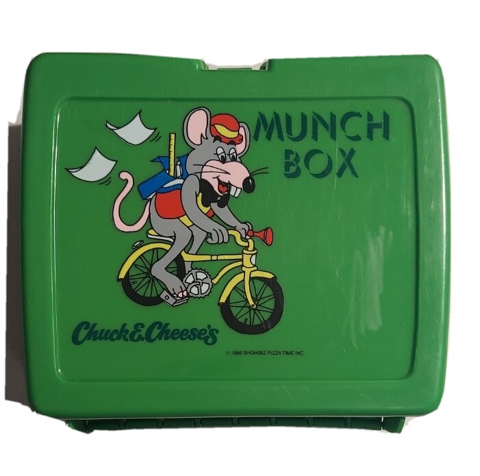 RARE: Vintage 1986 Chuck E Cheese's Showbiz Pizza Green