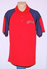 Los Angeles Angels Team Name Polo Golf Shirt - MLB