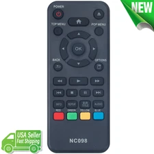 NC098 Replace Remote Control for Philips Blu-Ray Disc DVD Player BDP1502/F7
