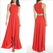 Ali & Jay Bohemian Rhapsody Maxi Dress WOMENS SIZE M MEDIUM RED NEW
