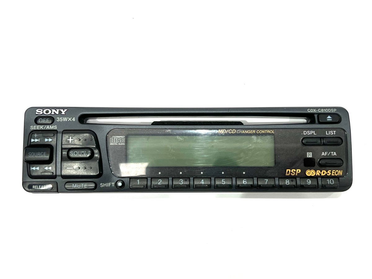 Sony CDX-C810DSP Car CD Stereo Radio Removable Front Panel Face