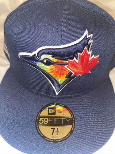 7 5/8 toronto blue jays navy 40th 