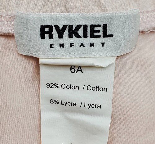 Sonia Rykiel Girls Cotton Blend Fashion Sweatpants Size 6 Years Pre-owned - Picture 4 of 4