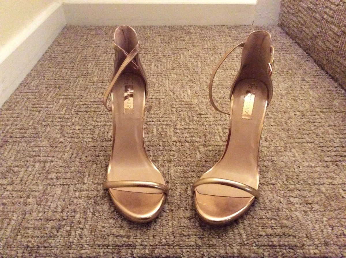 ladies rose gold sandals size 6 eBay