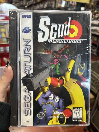 Scud: The Disposable Assassin (Sega Saturn, 1997) Factory Sealed - Picture 1 of 6