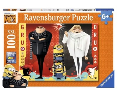 MINIONS DESPICABLE ME 3 - GRU & DRU - Ravensburger Puzzle 10962 - 100 XXL Pcs. - Bild 1 von 2